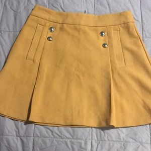 Mustard skirt